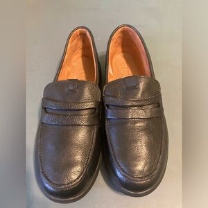 Womens Strive Seville Loafer Black Leather Size 8